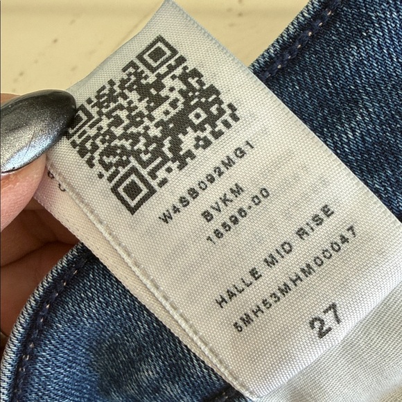 True Religion Halle mid rise super skinny Light Blue Distressed Skinny Jeans 27 - Picture 14 of 16